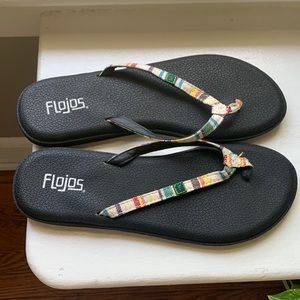 NEW Flojos flip flops woman’s L (10)